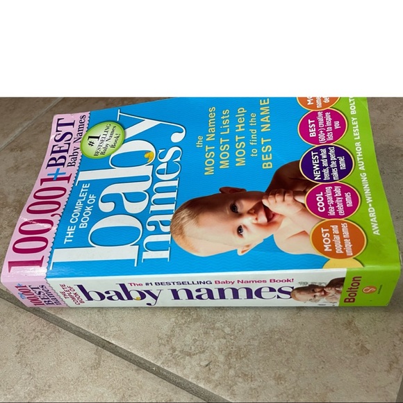 Sale 3 for $12 - The Complete Book of Baby Names: The Most Names (100,001+) - Picture 3 of 8